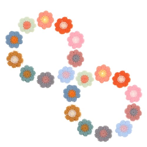 SEWACC 50 Stück Blumen Stickerei Applikationen für Kleidung Taschen und Schuhe Diy Basteldekoration Langlebig und Vielseitig für Kreative Projekte und Reparaturen SEWACC 50 Stück Blumen Stickerei Applikationen für Kleidung Taschen und Schuhe Diy Basteldekoration Langlebig und Vielseitig für Kreative Projekte und Reparaturen von SEWACC