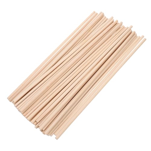 SEWACC 50 Stück Cylindrische Holzstäbe DIY Bastelmaterialien Glatte Oberfläche Vielseitig Einsetzbar für Kinderhandwerk und Kreative Projekte SEWACC 50 Stück Cylindrische Holzstäbe DIY Bastelmaterialien Glatte Oberfläche Vielseitig Einsetzbar für Kinderhandwerk und Kreative Projekte von SEWACC