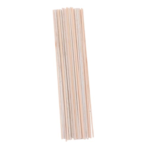 SEWACC 50 Stück Dübelstangen, Holzstäbe, Holzstäbe Zum Basteln, Hartholz, Holzstäbe, Dübeln, Kuchendübel Und Heimwerken, Beige, 30 Cm SEWACC 50 Stück Dübelstangen, Holzstäbe, Holzstäbe Zum Basteln, Hartholz, Holzstäbe, Dübeln, Kuchendübel Und Heimwerken, Beige, 30 Cm von SEWACC