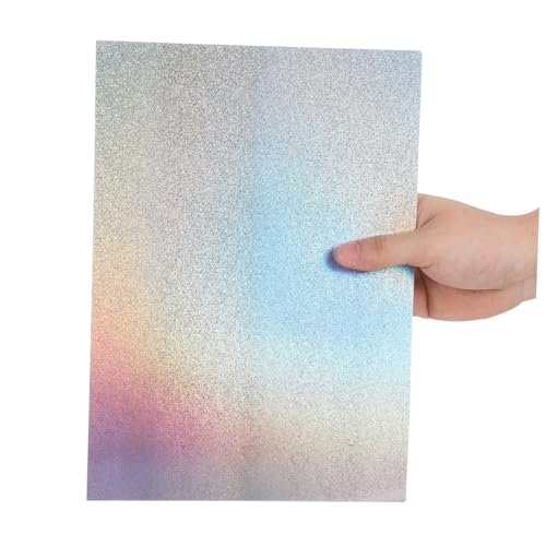 SEWACC 50 Stück Fantasy Laserpapier Marmelade Scrapbook Dekor Spiegelkarton Holografisches Reflektierendes Papier Glitzernder Karton Karton Für Drucker Origami Faltpapier SEWACC 50 Stück Fantasy Laserpapier Marmelade Scrapbook Dekor Spiegelkarton Holografisches Reflektierendes Papier Glitzernder Karton Karton Für Drucker Origami Faltpapier von SEWACC