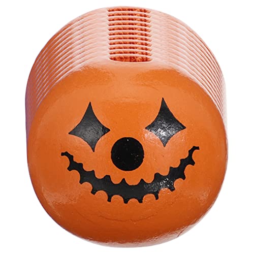 SEWACC 50 Stück Halloween Holzperlen mit Gesichtern Runde Bastelperlen für Diy Schmuck Dekorationen und Halloween Partys für Projekte und Festliche Anlässe SEWACC 50 Stück Halloween Holzperlen mit Gesichtern Runde Bastelperlen für Diy Schmuck Dekorationen und Halloween Partys für Projekte und Festliche Anlässe von SEWACC
