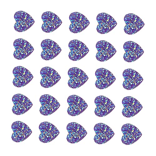 SEWACC 50 Stück Harz-flachbodenbohrer Herstellung Basteln Nähen Rosa Für Flecken Diy-patches Stirnband Diy Material Flatback-anhänger Aus Harz Ornamente Masse Harzornament Violett SEWACC 50 Stück Harz-flachbodenbohrer Herstellung Basteln Nähen Rosa Für Flecken Diy-patches Stirnband Diy Material Flatback-anhänger Aus Harz Ornamente Masse Harzornament Violett von SEWACC