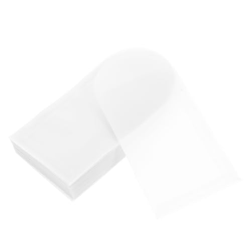 SEWACC 50 Stück Klein Semi Transparente Papiertüten Praktische Aufbewahrung für Bastelprojekte und Geschenkverpackungen Umweltfreundliche und Reißfeste Tüten von SEWACC