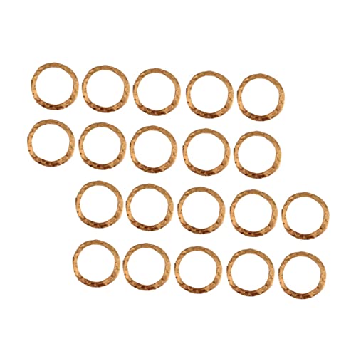 SEWACC 50 Stück Kupferring Ohrring Anhänger DIY Ohrring Kreis Ohrring Charms Kupferringe Kupferkreise Zur Schmuckherstellung Schmuck Creolen Ohrring Bastelarbeiten Kreis Ohrring SEWACC 50 Stück Kupferring Ohrring Anhänger DIY Ohrring Kreis Ohrring Charms Kupferringe Kupferkreise Zur Schmuckherstellung Schmuck Creolen Ohrring Bastelarbeiten Kreis Ohrring von SEWACC