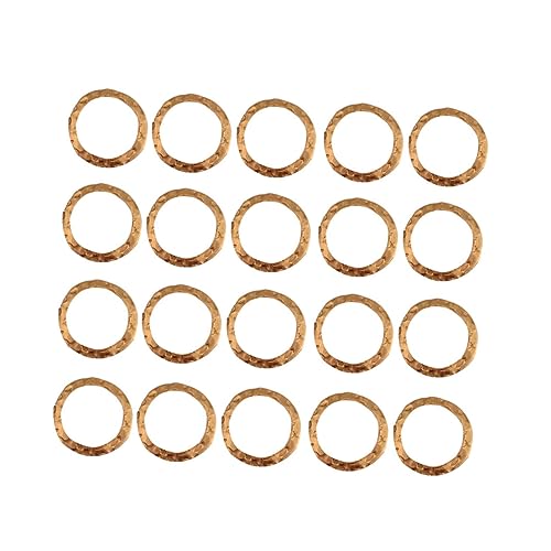 SEWACC 50 Stück Kupferring Ohrring Anhänger Schmuck Charms Ohrring Kreis Charm DIY Creolen Schmuckherstellungsmaterialien Runder Anhängerrahmen Kupferkreis Für Ohrringe Ohrring SEWACC 50 Stück Kupferring Ohrring Anhänger Schmuck Charms Ohrring Kreis Charm DIY Creolen Schmuckherstellungsmaterialien Runder Anhängerrahmen Kupferkreis Für Ohrringe Ohrring von SEWACC