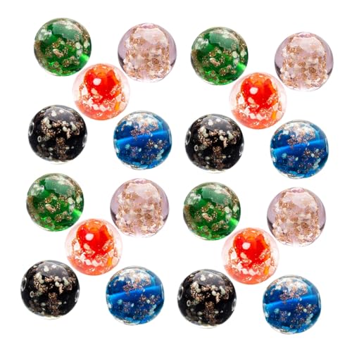 SEWACC 50 Stück Leuchtende Glasperlen Bunte DIY Schmuckperlen für Halsketten Armbänder Basteln Nachtleuchtende Glatte Glasperlen als Charm Spacer für Handgefertigten Schmuck SEWACC 50 Stück Leuchtende Glasperlen Bunte DIY Schmuckperlen für Halsketten Armbänder Basteln Nachtleuchtende Glatte Glasperlen als Charm Spacer für Handgefertigten Schmuck von SEWACC