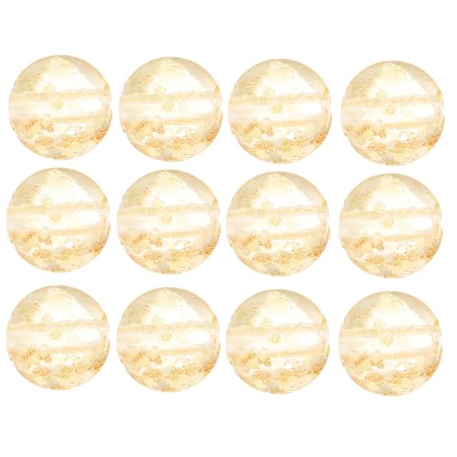 SEWACC 50 Stück Leuchtende Glasperlen Goldene Spacer Perlen Auffädeln DIY Schmuck Armband Material für Halsketten Basteln und Handwerk SEWACC 50 Stück Leuchtende Glasperlen Goldene Spacer Perlen Auffädeln DIY Schmuck Armband Material für Halsketten Basteln und Handwerk von SEWACC