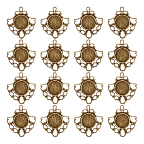 SEWACC 50stücke Vintage Bezel Tabletts Für Schmuckherstellung Runde Rohlinge Für Personalisierte Foto- Und Kreative Bastelprojekte SEWACC 50stücke Vintage Bezel Tabletts Für Schmuckherstellung Runde Rohlinge Für Personalisierte Foto- Und Kreative Bastelprojekte von SEWACC