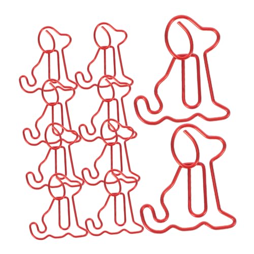 SEWACC 50 Stück Niedliche Hund Büroklammern Einzigartige Tierform Clips für Kreative Büro und Schulorganisation als Lesezeichen und Bastelbedarf SEWACC 50 Stück Niedliche Hund Büroklammern Einzigartige Tierform Clips für Kreative Büro und Schulorganisation als Lesezeichen und Bastelbedarf von SEWACC