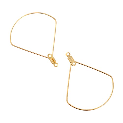 SEWACC 50 Stück Ohrring -ringzubehör Bausatz Herstellung Für Ohrringe Rostfreier Stahl Golden SEWACC 50 Stück Ohrring -ringzubehör Bausatz Herstellung Für Ohrringe Rostfreier Stahl Golden von SEWACC