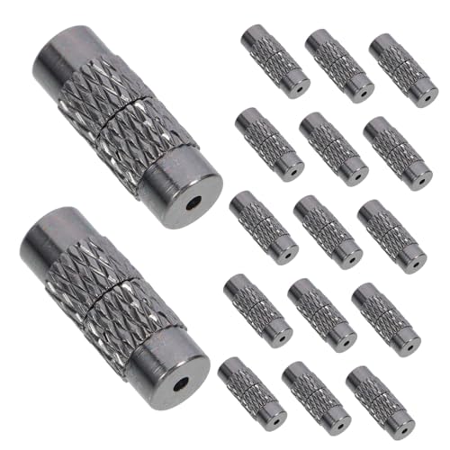 SEWACC 50 Stück Schraubverschlüsse für Schmuckherstellung DIY und Armbandverschlüsse Leichte und Vielseitige Schmuckzubehörteile für Handgefertigte Schmuckprojekte SEWACC 50 Stück Schraubverschlüsse für Schmuckherstellung DIY und Armbandverschlüsse Leichte und Vielseitige Schmuckzubehörteile für Handgefertigte Schmuckprojekte von SEWACC