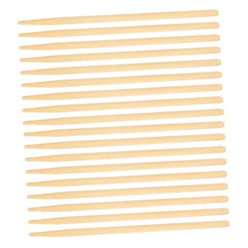 SEWACC 50 Stück Teiliges Bambus kratzstift aus Robustem Holz für Sicher und Leicht zu Halten für Kratzpapier Kunstprojekte Fördert Feinmotorik und Hand auge koordination für von SEWACC