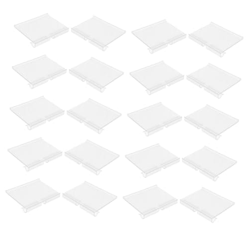 SEWACC 50 Stück Teiliges Transparente PVC Preisschildhalter mit Doppelhaken Stabile Etikettenhalter für Supermarktregale Einfache Beschriftung Wiederverwendbar Geeignet für Laden und SEWACC 50 Stück Teiliges Transparente PVC Preisschildhalter mit Doppelhaken Stabile Etikettenhalter für Supermarktregale Einfache Beschriftung Wiederverwendbar Geeignet für Laden und von SEWACC