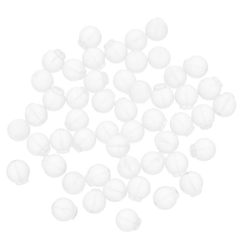 SEWACC 50 Stück Teiliges Transparente Silikon Ohrstecker Verschlüsse Sichere Langlebige Ohrstopper für Ohrstecker Hautfreundlich Leicht Rutschfeste Pierced Earring Backs von SEWACC