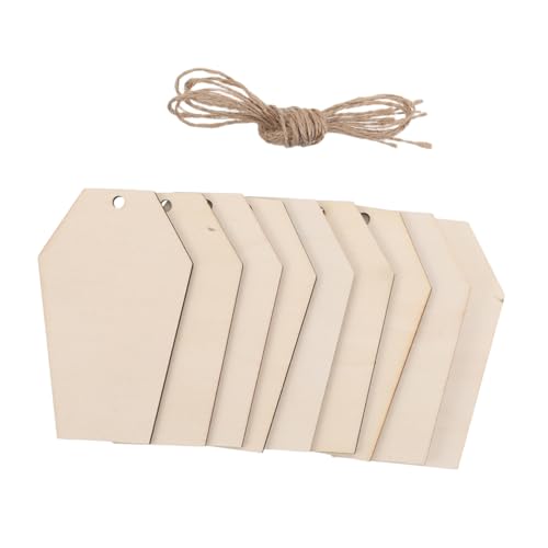 SEWACC 50 Stück Unvollendete Holzsarg Ausschnitte mit Schnüren für Halloween Dekorationen Gruselige Party Requisiten für Innen und Außenbereiche Diy Holzstücke SEWACC 50 Stück Unvollendete Holzsarg Ausschnitte mit Schnüren für Halloween Dekorationen Gruselige Party Requisiten für Innen und Außenbereiche Diy Holzstücke von SEWACC