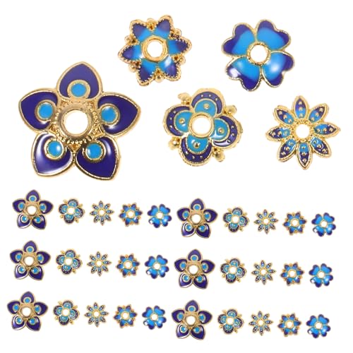 SEWACC 50 Stück Vintage Blumen Ornament Kappen für Diy Armbänder Ohrringe Schmuckherstellung Zubehör SEWACC 50 Stück Vintage Blumen Ornament Kappen für Diy Armbänder Ohrringe Schmuckherstellung Zubehör von SEWACC