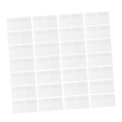 SEWACC 50 Stück Wiederverwendbare PVC Etikettenhalter Transparent Doppelseitige Preisschildhalterung für Drahtregale in Supermärkten Geschäften Lagern und Einkaufszentren SEWACC 50 Stück Wiederverwendbare PVC Etikettenhalter Transparent Doppelseitige Preisschildhalterung für Drahtregale in Supermärkten Geschäften Lagern und Einkaufszentren von SEWACC