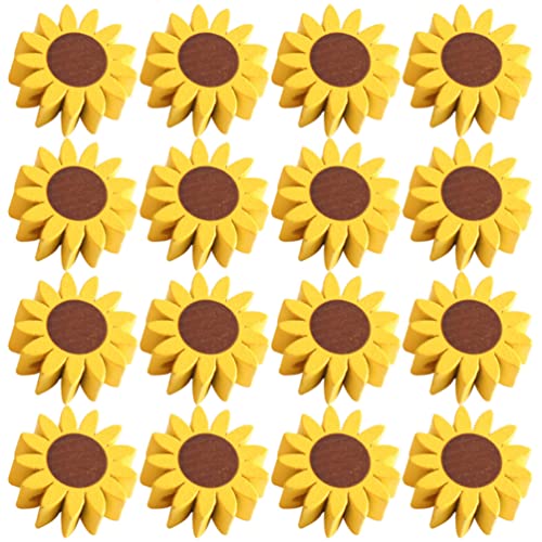 SEWACC 50 Stücke Sonnenblumen Holzperlen Gänseblümchen Bastelnperlen mit Loch Holzkugeln zum Auffädeln für DIY Handwerk Basteln Girlande Dekoration Schmuck Herstellung SEWACC 50 Stücke Sonnenblumen Holzperlen Gänseblümchen Bastelnperlen mit Loch Holzkugeln zum Auffädeln für DIY Handwerk Basteln Girlande Dekoration Schmuck Herstellung von SEWACC