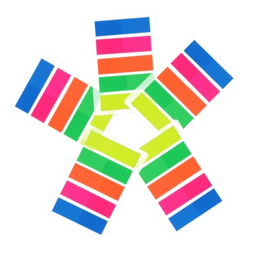 SEWACC 500 Stück Bunte Haftnotizen Wiederverwendbar Selbstklebend Kleine Index Tabs für Bücher Beschriftung Notizblöcke für Schule Büro und Zuhause SEWACC 500 Stück Bunte Haftnotizen Wiederverwendbar Selbstklebend Kleine Index Tabs für Bücher Beschriftung Notizblöcke für Schule Büro und Zuhause von SEWACC