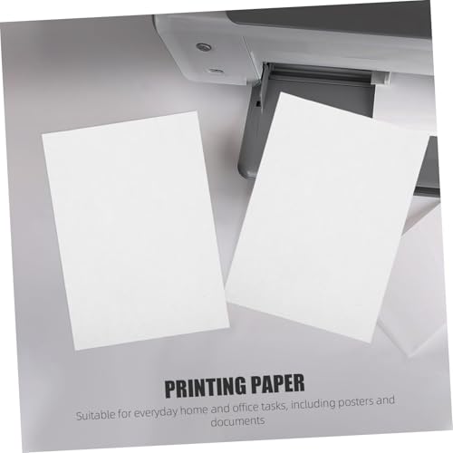 SEWACC 500 Stück Druckerpapier Weiß Beidseitig Bedruckbar für und Tintenstrahldrucker Vielseitig für Zeichnungen und Dokumente Geeignet SEWACC 500 Stück Druckerpapier Weiß Beidseitig Bedruckbar für und Tintenstrahldrucker Vielseitig für Zeichnungen und Dokumente Geeignet von SEWACC