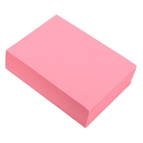 SEWACC 500 Stück Farbiges Kopierpapier Karton M² Bastelkarton Hochweiße Druckerblätter für Diy Basteln Schule Büro Vielseitiges Bastelpapier für Schreiben Zeichnen Kopieren von SEWACC