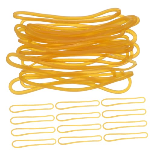 SEWACC 500 Stück Gelbe Gummibänder Elastisch Stark und Hitzebeständig für Aktenordner Geldbündel Schulbedarf Vielseitig für Büro und Zuhause SEWACC 500 Stück Gelbe Gummibänder Elastisch Stark und Hitzebeständig für Aktenordner Geldbündel Schulbedarf Vielseitig für Büro und Zuhause von SEWACC