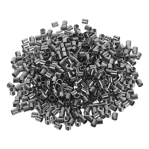 SEWACC 500 Stück Kupfer Rohre für Schmuckherstellung Endstopper für Schmuckbänder Vielseitige Diy Zubehörteile für Professionelle Bastelprojekte SEWACC 500 Stück Kupfer Rohre für Schmuckherstellung Endstopper für Schmuckbänder Vielseitige Diy Zubehörteile für Professionelle Bastelprojekte von SEWACC