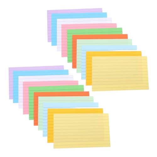 SEWACC 500 Stück Liniert Kleine Karteikarten Memo Notizblock Vielseitig Einsetzbar für Lernen Büro Zuhause Din Indexkarten zum Schnellen Notieren und Organisieren SEWACC 500 Stück Liniert Kleine Karteikarten Memo Notizblock Vielseitig Einsetzbar für Lernen Büro Zuhause Din Indexkarten zum Schnellen Notieren und Organisieren von SEWACC