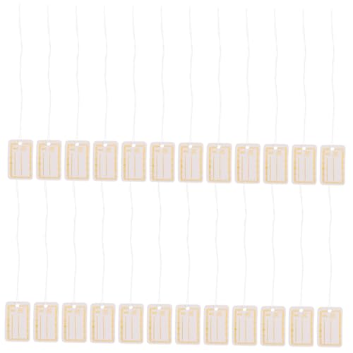 SEWACC 500 Stück Preisanhänger mit Schnur Kleine Papier Preisschilder für Schmuck und Kleidung Beschreibbare Etiketten für Schmuck Anhänger Armbänder Ringe und Accessoires Langlebig und SEWACC 500 Stück Preisanhänger mit Schnur Kleine Papier Preisschilder für Schmuck und Kleidung Beschreibbare Etiketten für Schmuck Anhänger Armbänder Ringe und Accessoires Langlebig und von SEWACC