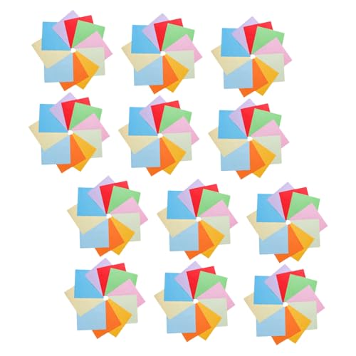 SEWACC 500 Stück Quadratisches Doppelseitiges Origami Papier Farben Buntes Faltpapier für DIY Bastelprojekte Party Dekorationen Kinderfreundlich Sicher SEWACC 500 Stück Quadratisches Doppelseitiges Origami Papier Farben Buntes Faltpapier für DIY Bastelprojekte Party Dekorationen Kinderfreundlich Sicher von SEWACC