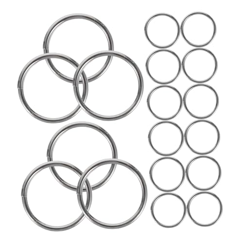 SEWACC 500 Stück Sprungringe Schlüsselring Verbinder für Schmuckherstellung Armbänder Ohrringe Diy Bastelzubehör SEWACC 500 Stück Sprungringe Schlüsselring Verbinder für Schmuckherstellung Armbänder Ohrringe Diy Bastelzubehör von SEWACC