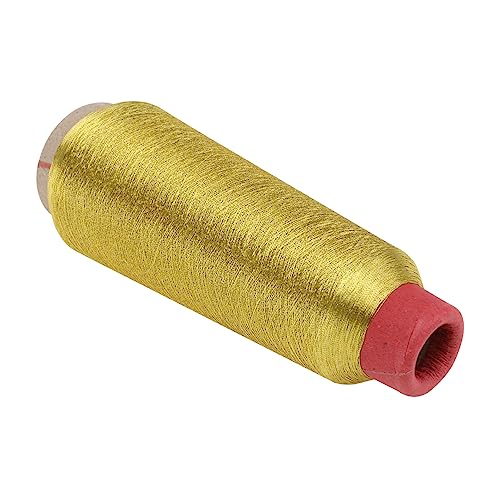 SEWACC 5000 Nähgarn Maschine Stickerei Nähen Metallisch Stickgarne Goldfaden Stickfaden Extra Dickes Garn Naehgarn Gold Garn Zum Sticken Beilaufgarn Glitzer Stricken Threads Kabel Golden SEWACC 5000 Nähgarn Maschine Stickerei Nähen Metallisch Stickgarne Goldfaden Stickfaden Extra Dickes Garn Naehgarn Gold Garn Zum Sticken Beilaufgarn Glitzer Stricken Threads Kabel Golden von SEWACC