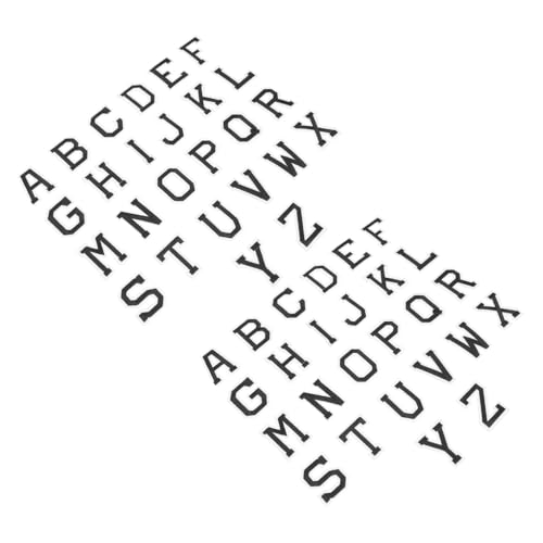 SEWACC 52 Stück Teiliges Bügelbuchstaben Patches aus Bestickte Applikationen zum Aufbügeln für Kleidung und Taschen Dekorative Reparaturflicken Leicht und Kreativ für DIY Handwerk SEWACC 52 Stück Teiliges Bügelbuchstaben Patches aus Bestickte Applikationen zum Aufbügeln für Kleidung und Taschen Dekorative Reparaturflicken Leicht und Kreativ für DIY Handwerk von SEWACC