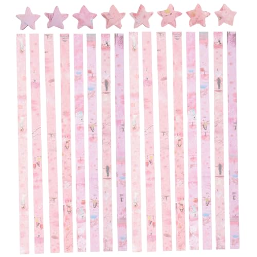 SEWACC 540 Stück Origami Stern Papierstreifen Bunte Bastelpapierstreifen Leuchtende DIY Papierkunst Doppelseitiges Faltpapier für Kreative Handarbeiten Partydekoration und SEWACC 540 Stück Origami Stern Papierstreifen Bunte Bastelpapierstreifen Leuchtende DIY Papierkunst Doppelseitiges Faltpapier für Kreative Handarbeiten Partydekoration und von SEWACC