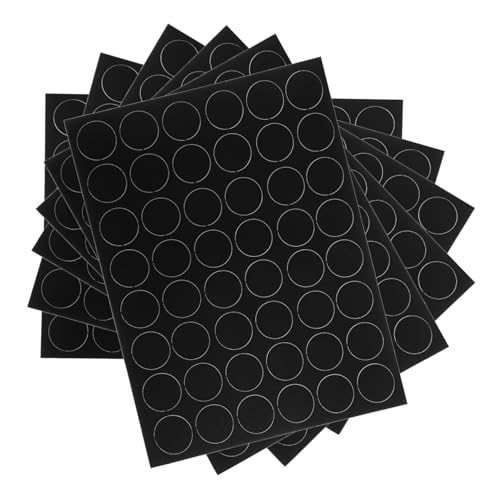 SEWACC 6 Blätter Selbstklebende Nylon Punkte Patches für DIY Kleidung Runde Aufkleber zur Reparatur und Dekoration für Kreative Projekte und Designs SEWACC 6 Blätter Selbstklebende Nylon Punkte Patches für DIY Kleidung Runde Aufkleber zur Reparatur und Dekoration für Kreative Projekte und Designs von SEWACC