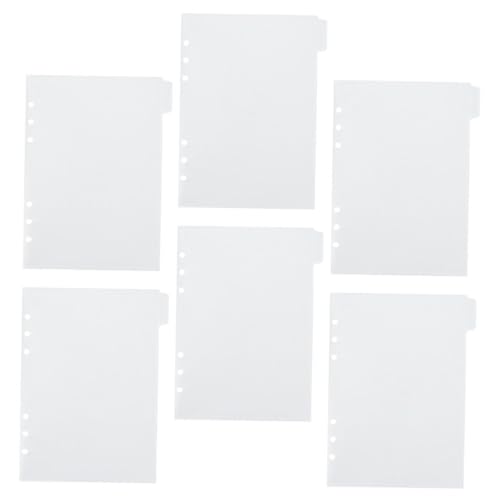 SEWACC 6 Blätter Transparente PP Budget Umschlag Einstecktaschen Teiliges mit Lasche Wiederverwendbare Einlagen für Lose Passend für Binder Beutel zur Einfachen Aufbewahrung von Belegen SEWACC 6 Blätter Transparente PP Budget Umschlag Einstecktaschen Teiliges mit Lasche Wiederverwendbare Einlagen für Lose Passend für Binder Beutel zur Einfachen Aufbewahrung von Belegen von SEWACC