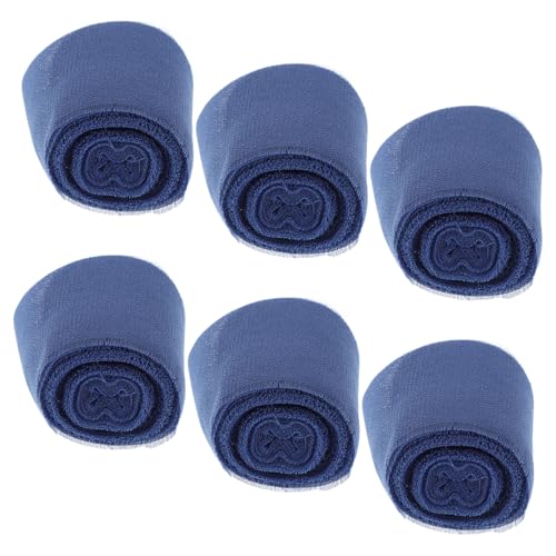 SEWACC 6 Rollen Chiffonband Breit mit Fransen Weiches und Reißfestes Geschenkband aus Luxuriösem Stoff für Hochzeitseinladungen Brautsträuße DIY Dekoration in Blau SEWACC 6 Rollen Chiffonband Breit mit Fransen Weiches und Reißfestes Geschenkband aus Luxuriösem Stoff für Hochzeitseinladungen Brautsträuße DIY Dekoration in Blau von SEWACC