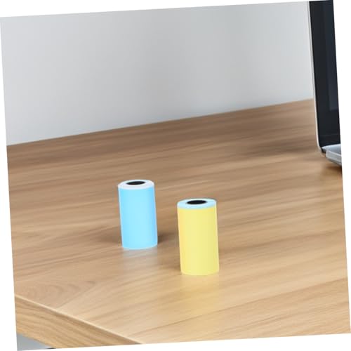 SEWACC 6 Rollen Mini Thermopapier Farben Selbstklebend für Mini Drucker Aufkleber Etiketten Foto DIY Projekte mit Klarem Druck und Haftung Tragbar und Präzise für Namensschilder und SEWACC 6 Rollen Mini Thermopapier Farben Selbstklebend für Mini Drucker Aufkleber Etiketten Foto DIY Projekte mit Klarem Druck und Haftung Tragbar und Präzise für Namensschilder und von SEWACC