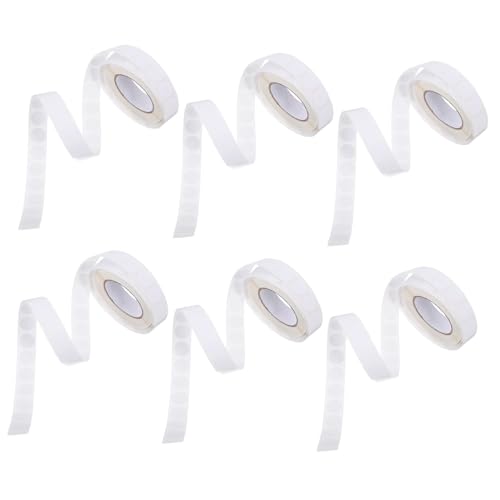 SEWACC 6 Rollen Selbstklebende Kreispunkte Selbstklebende Etiketten Runde Aufkleber Runde Papieraufkleber Leere SEWACC 6 Rollen Selbstklebende Kreispunkte Selbstklebende Etiketten Runde Aufkleber Runde Papieraufkleber Leere von SEWACC