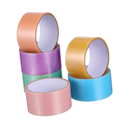 SEWACC 6 Rollen Selbstklebendes Farbiges Sticky Ball Tape Breit Stark Haftendes Dekoband für Kreative Diy Projekte Bastelspaß für Herstellen von Klebepunkten und Künstlerischen Werken SEWACC 6 Rollen Selbstklebendes Farbiges Sticky Ball Tape Breit Stark Haftendes Dekoband für Kreative Diy Projekte Bastelspaß für Herstellen von Klebepunkten und Künstlerischen Werken von SEWACC