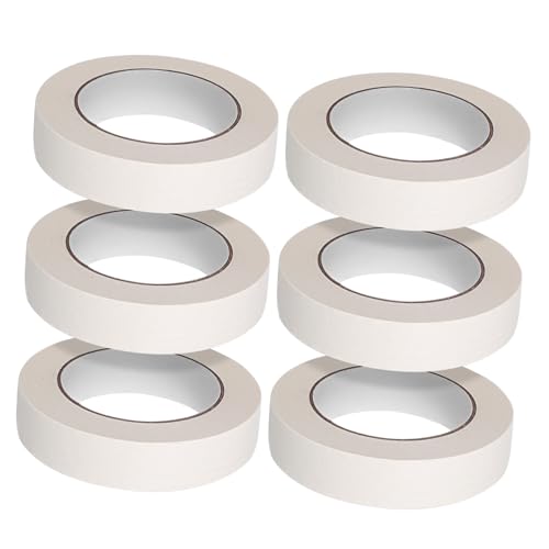 SEWACC 6 Rollen Strukturiertes Papier Abdeckpapier Abdeckband Zum Malen Zeichenband Auto Klebeband Dünnes Malerband Farbzubehör Für Hausanstriche Flüssiges Abdeckband Weiß SEWACC 6 Rollen Strukturiertes Papier Abdeckpapier Abdeckband Zum Malen Zeichenband Auto Klebeband Dünnes Malerband Farbzubehör Für Hausanstriche Flüssiges Abdeckband Weiß von SEWACC