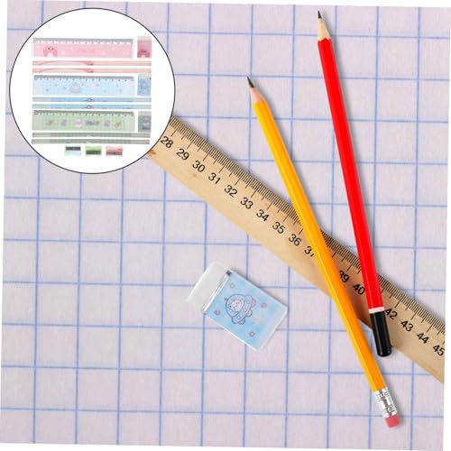 SEWACC 6 Sätze Teiliges Schul Büro stationery Manuellen Anspitzern Radiergummis und Bleistiften Praktisch Leicht Handlich für Schüler und Reisen von SEWACC