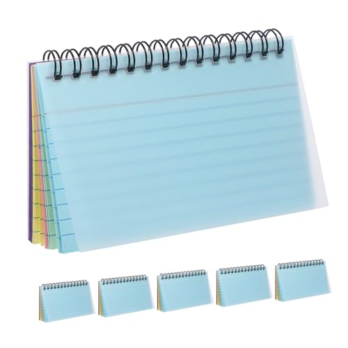 SEWACC 6 Stück Bunte Spiral Notizblöcke für Notizen Zeichnungen und Schülerunterlagen für Schule Büro und Reisen SEWACC 6 Stück Bunte Spiral Notizblöcke für Notizen Zeichnungen und Schülerunterlagen für Schule Büro und Reisen von SEWACC
