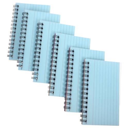 SEWACC 6 Stück Buntes Taschen Spiral Notizbuch Schreiben Zeichnen und Notizen Abreißbares Notizbuch für Studenten und Lehrer SEWACC 6 Stück Buntes Taschen Spiral Notizbuch Schreiben Zeichnen und Notizen Abreißbares Notizbuch für Studenten und Lehrer von SEWACC
