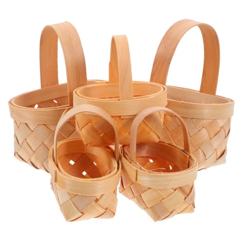 SEWACC 6 Stück Handgewebte Mini Körbe Teiliges für Süßigkeiten Hochzeit Partys und Dekorative Aufbewahrung Natürlicher Wiederverwendbarer Korb für Diy Dekoration und Stilvolle Wohnakzente SEWACC 6 Stück Handgewebte Mini Körbe Teiliges für Süßigkeiten Hochzeit Partys und Dekorative Aufbewahrung Natürlicher Wiederverwendbarer Korb für Diy Dekoration und Stilvolle Wohnakzente von SEWACC