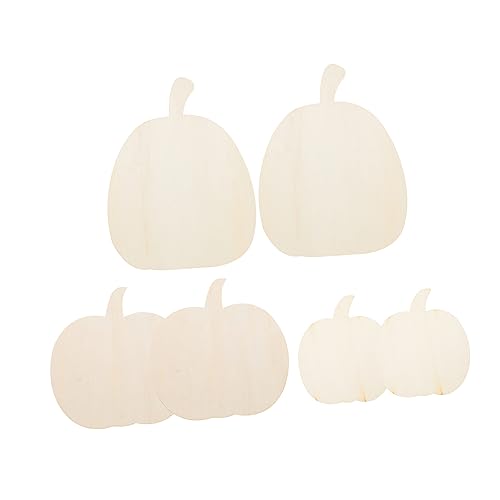 SEWACC 6 Stück Holz Kürbis Diy Malsets Unlackierte Holzscheiben für Halloween Dekoration Bastelprojekte und Aktivitäten für Interaktion SEWACC 6 Stück Holz Kürbis Diy Malsets Unlackierte Holzscheiben für Halloween Dekoration Bastelprojekte und Aktivitäten für Interaktion von SEWACC