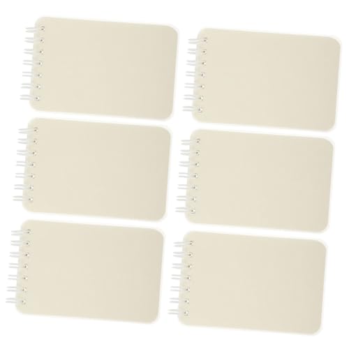 SEWACC 6 Stück Kleines Spiral Notizbuch Notizblock für Büro Schule und Zuhause Liniert Tragbar Praktisch für Notizen Skizzen und Memos SEWACC 6 Stück Kleines Spiral Notizbuch Notizblock für Büro Schule und Zuhause Liniert Tragbar Praktisch für Notizen Skizzen und Memos von SEWACC