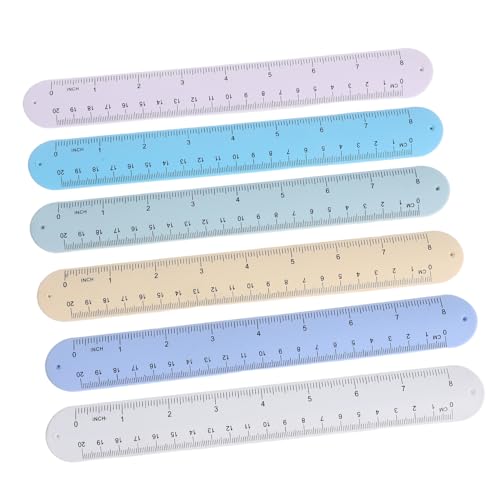 SEWACC 6 Stück Memo -Armband wiederverwendbare Notizblöcke tragbares Silikonarmband löschbares Armband Kieselgel SEWACC 6 Stück Memo -Armband wiederverwendbare Notizblöcke tragbares Silikonarmband löschbares Armband Kieselgel von SEWACC