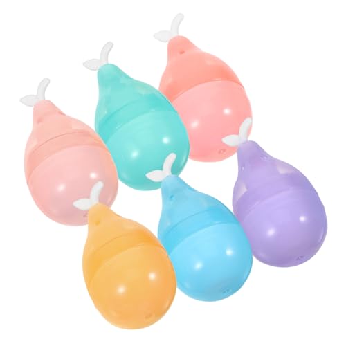 SEWACC 6 Stück Mini Textmarker Süße Cartoon Highlighter Stifte mit Schräger Spitze Farbenfrohe Marker für Notizen Journaling Zeichnen und Büro Praktisch und Langlebig für Schule und von SEWACC