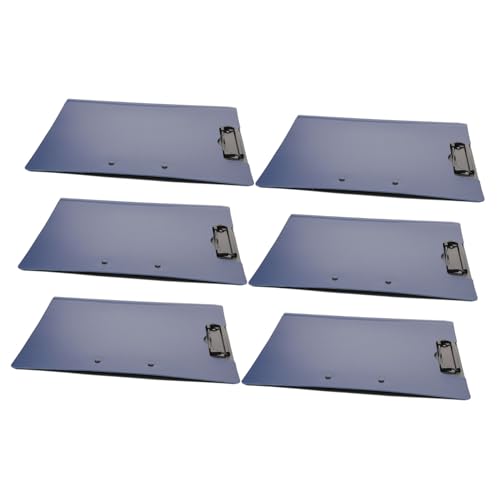 SEWACC 6 Stück Multifunktionaler Klemmbrett Ordner mit Horizontaler und Vertikaler Clipfunktion Drehbar Starke Klammer für Sicheren Halt Leichtes Schreibbrett Teiliges für Büro und SEWACC 6 Stück Multifunktionaler Klemmbrett Ordner mit Horizontaler und Vertikaler Clipfunktion Drehbar Starke Klammer für Sicheren Halt Leichtes Schreibbrett Teiliges für Büro und von SEWACC